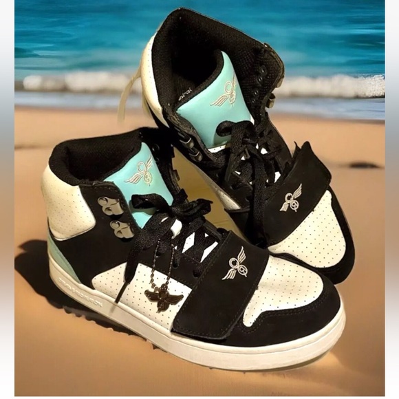 🐬CREATIVE RECREATION🐬 LEATHER HIGH TOP SNEAKERS EUC☀️ - Picture 7 of 15